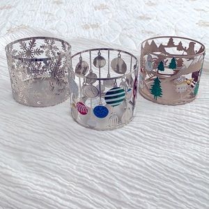 Bath and Body Works Christmas Candle Sleeves